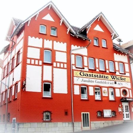 Gaststaette Wicke Hotel Baunatal Exterior photo